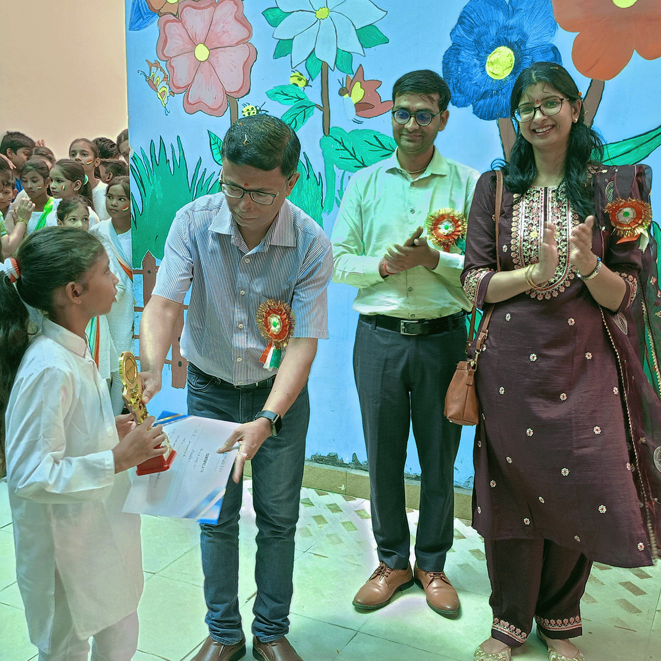 Prize Distribution: Bagiya Gurgaon